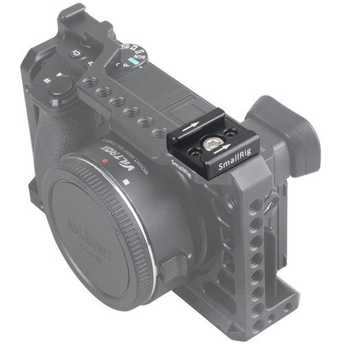 SmallRig Cold Shoe Mount Adapter Bracket Hot Shoe with 1/4" Thread for Camera Cage - 2-Pack - 2060