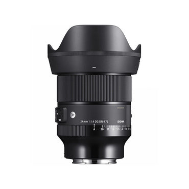 Sigma 24mm F1.4 DG DN Art Lens for Sony E-Mount Mirrorless Cameras/Full Frame Format with 72mm Front Filter Thread, Two FLD Elements & One SLD Elements, Four Aspherical Elements, and STM Autofocus Motor for Professional Photography