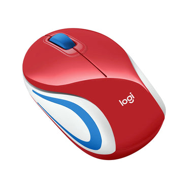 Logitech M187 Ultra Wireless Portable Mini Mouse with 1000 DPI, no Receiver, and Optical Sensor for Chrome OS, Mac OS, Windows 8, and 10 Series