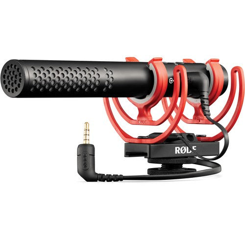 Rode VideoMic NTG Hybrid Alog USB Camera Mount Shotgun Microphone for Vlopgging Mic