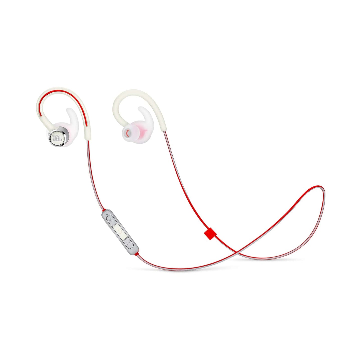 JBL Reflect Contour Wireless Bluetooth Sports Earphones with IPX5 Water Resistance, 10 Hr Total Playtime, and Ergonomic Interchangeable Ear Tips (Blue, Green, White)