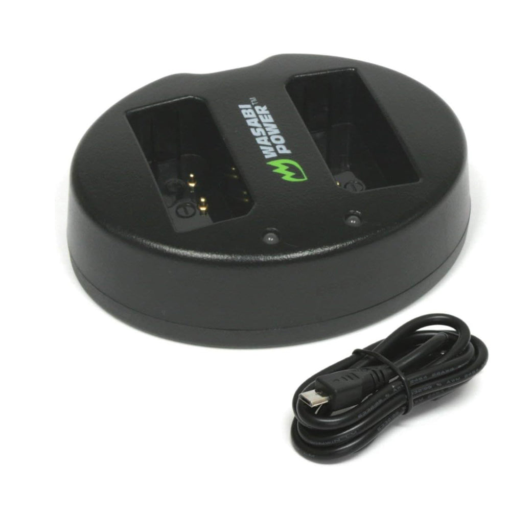 Wasabi Power Battery LP E10 (2-Pack) and Dual Charger for Canon LP-E10 and Canon EOS 1100D, 1200D, 1300D LPE10  | JG Superstore