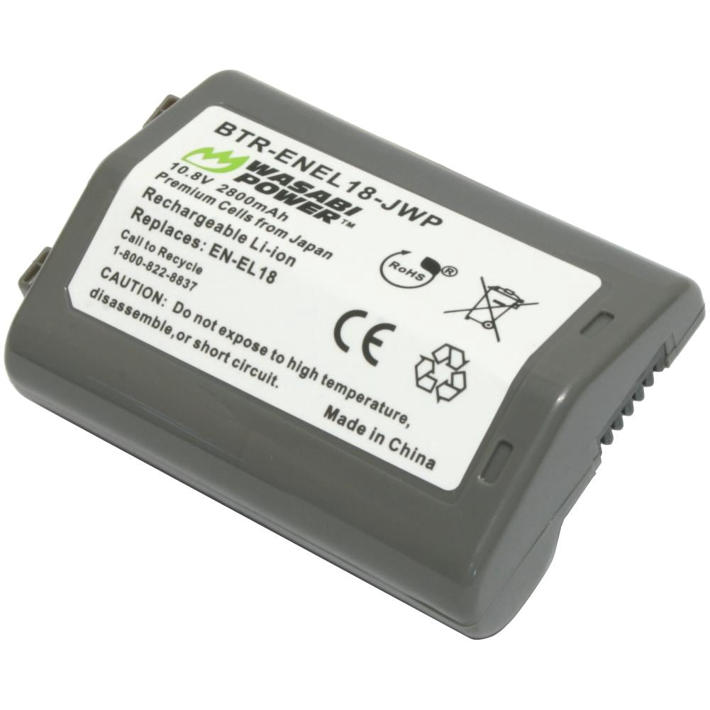 Wasabi Power Battery for Nikon EN-EL18 and Nikon D4, D4S, D5 ENEL18 EL18