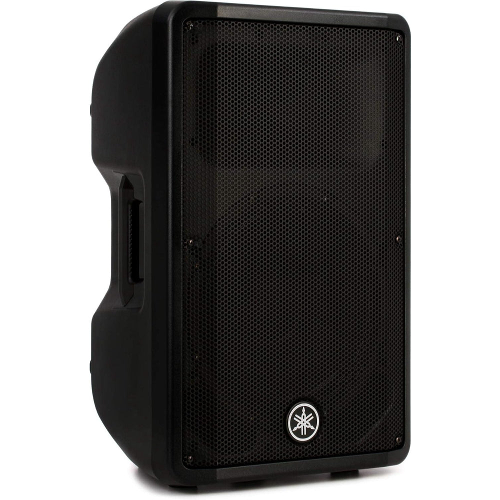 Yamaha DBR12 12" / DBR10 10" 2-Way 1000W / 700W Powered Speaker Active PA Loudspeaker with Bi-Amp, Class D Amplifier, Onboard 2 Channel Mixer, Bass-Reflex Enclosure and Rigging Points for Live Sound, DJ, Events, Studio, Karaoke