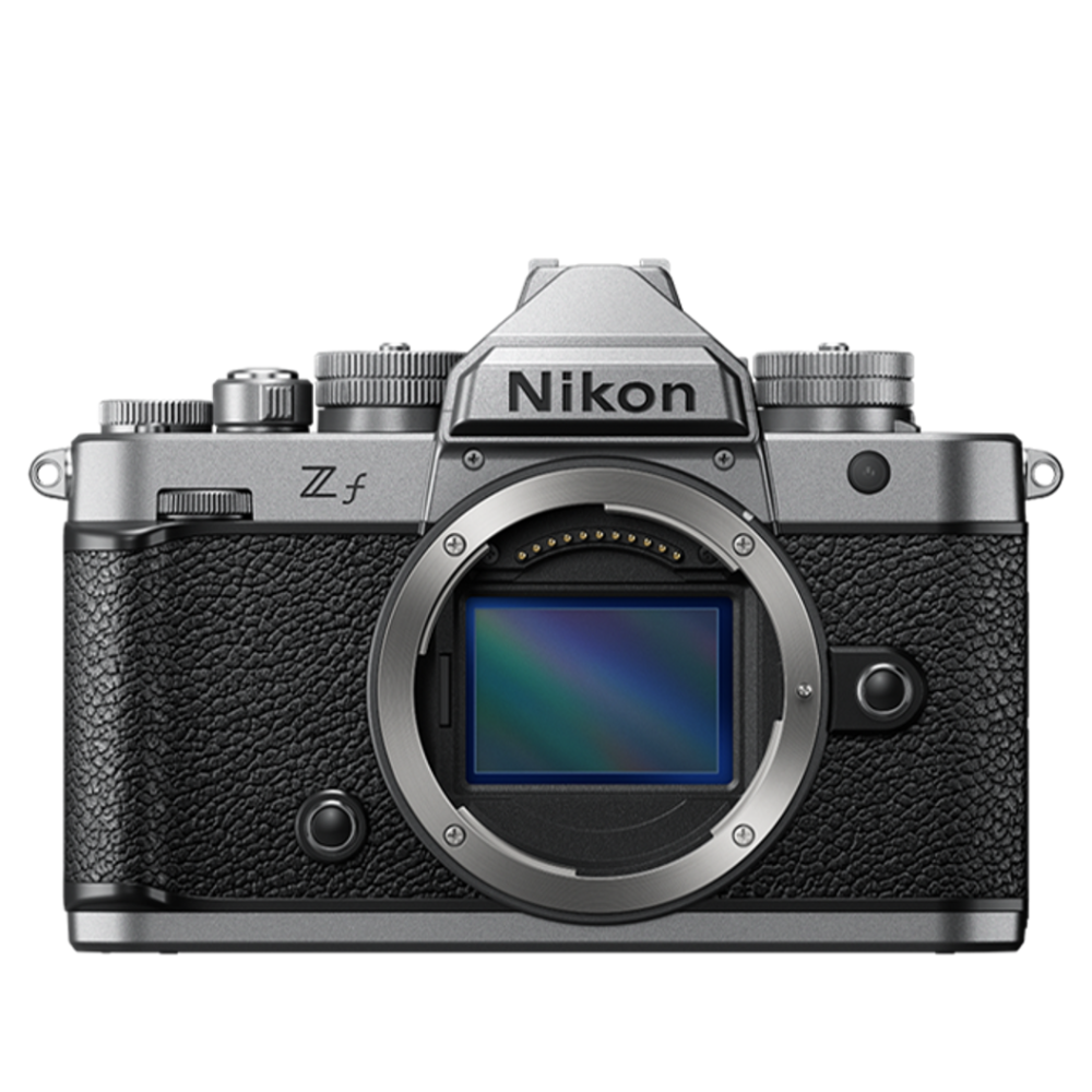 Nikon Z f Mirrorless Camera Body (Black / Silver) w/ NIKKOR Z 24-70mm F4 S / 40mm F2 SE Lens