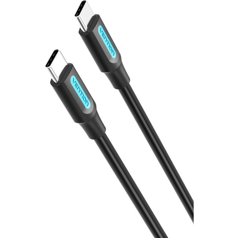 Vention USB 2.0 C Male to Male Cable PVC (COS) Black 480Mbps (Available in Different Lengths)