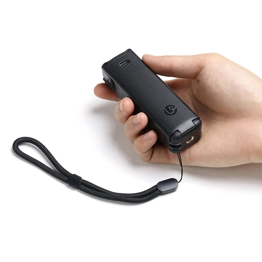 Ulanzi PK-12 Mini Quadpod Powerbank 4800mAh Battery Handle for DJI Osmo Pocket 3 with Quick Release Design, Pull Out Stand, USB-C Plug, 1/4" Thread, Wirst Strap Lanyard | C056