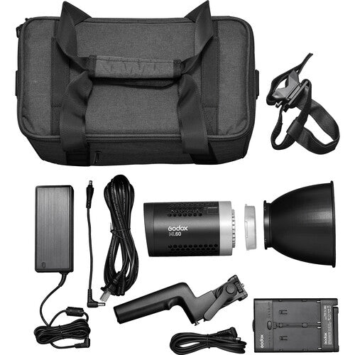 Godox ML60 5600K LED Light for Shooting Outdoors, Lightning, Flash, etc.