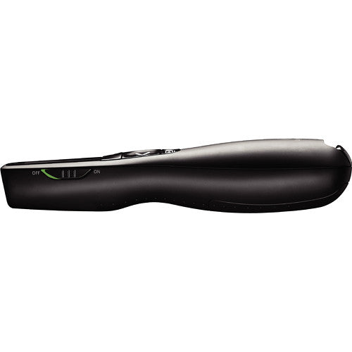 Logitech R800 Professional Presenter Wireless Presentation Clicker Remote with Green Laser Pointer and LCD Display