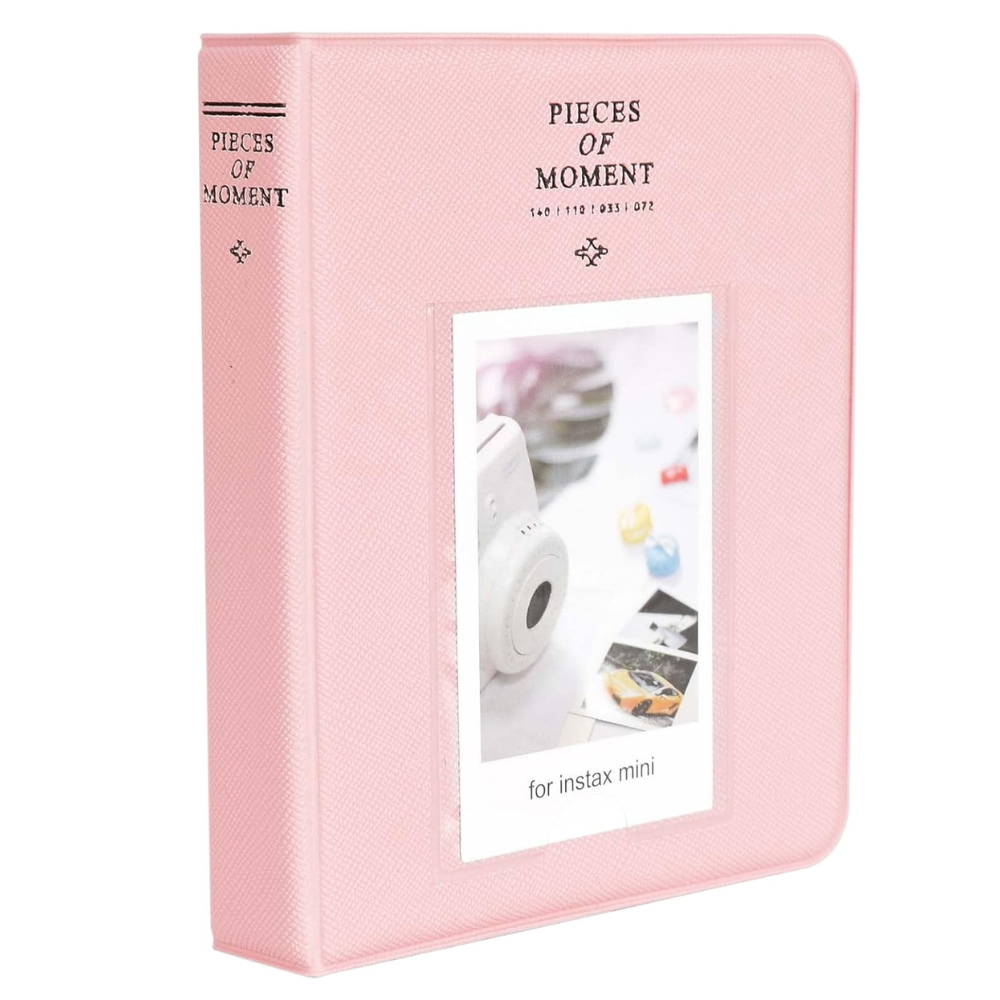 Pikxi AM64 3 Cute Photo Album with 64 Pockets Photos for Fujifilm Instax Mini Instant Camera (Available in Different Colors)