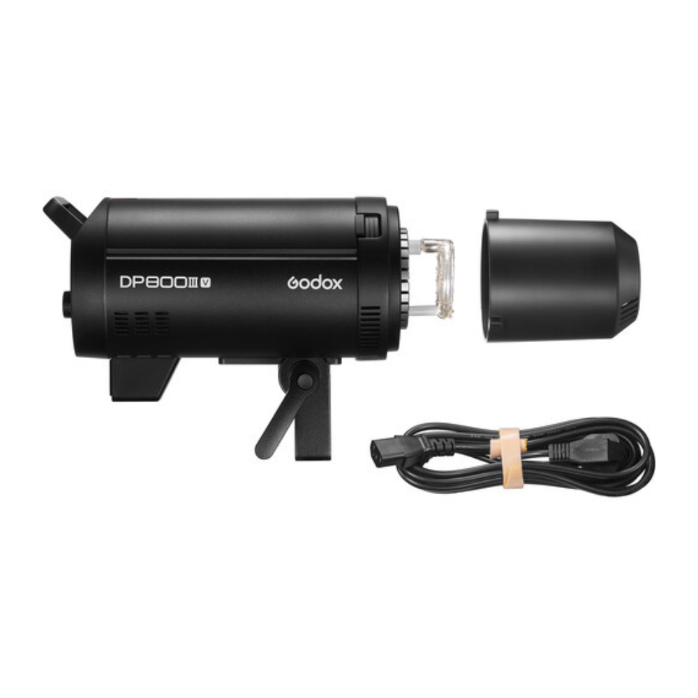 Godox DP800III-V DP800IIIV Professional 800W Studio Strobe Flash Light with 2.4GHz Wireless X System, 5800K CCT, LCD Screen Display, Control Port and Bowens Mount Compatible for Photography Lighting and Studio Equipment