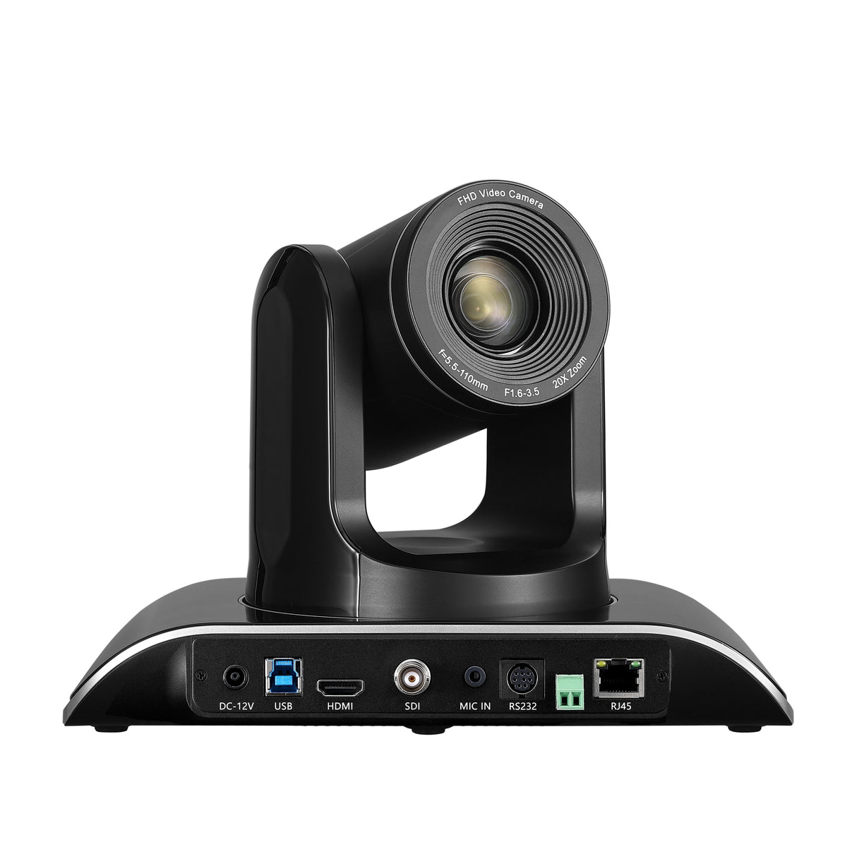Tenveo TEVO-VHD20N FHD 1080p 3G-SDI/HDMI Video Conference Camera with 340 / 120 Degree Pan and Tilt, 20X Optical Zoom, and Remote Control