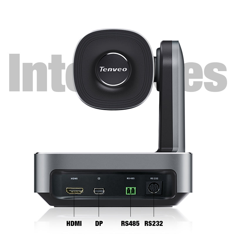Tenveo VA612 GROUP Video Conferencing System Set with 4K UHD 12X Optical Zoom PTZ Camera, Power Hub, Bluetooth Speakerphone with Built-in Omnidirectional Microphone for Live Streaming, Broadcast, Gaming & Meeting