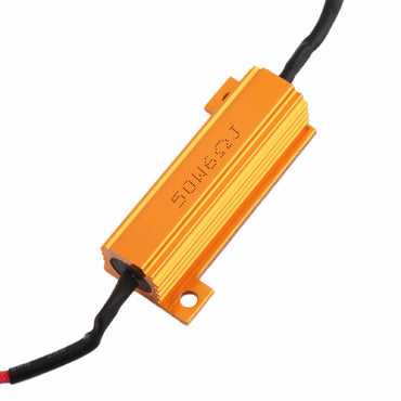 Eagletech LED Load Resistor Warning Decoder 5W-50W With Two Clips for 12V Cars