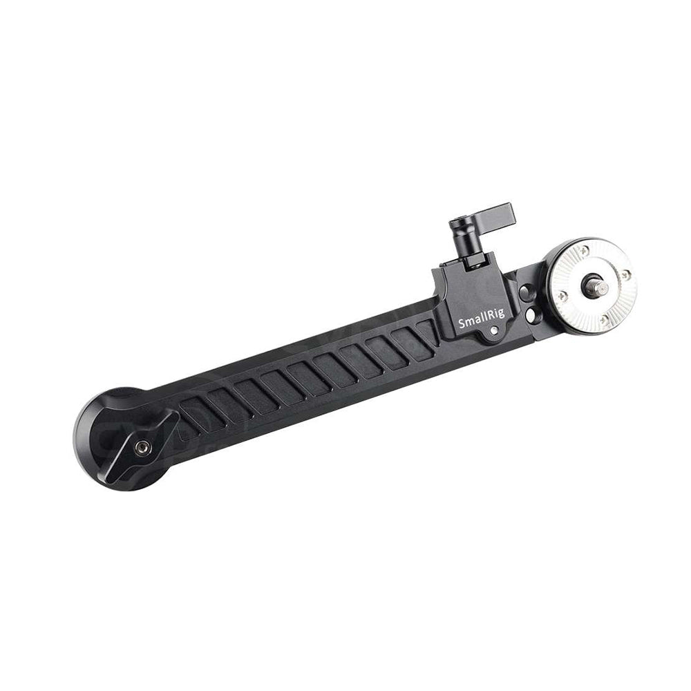 SmallRig Adjustable Extension Arm Dogbone with Dual ARRI-Standard Rosettes with Max 10.2" Length, Aluminum Separate Handgrip with Dual Male M6 Thumbscrews for Camera Baseplate 1870