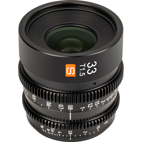 Viltrox 33mm T1.5 Manual Focus APS-C Cine Lens for Micro Four Thirds Mirrorless Camera