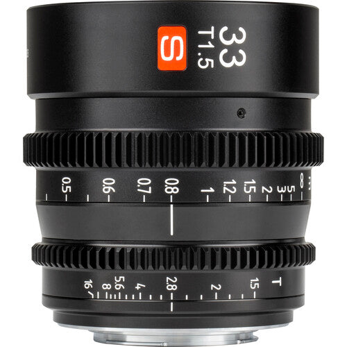 Viltrox 33mm T1.5 Manual Focus APS-C Cine Lens for Micro Four Thirds Mirrorless Camera