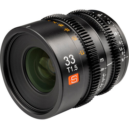 Viltrox 33mm T1.5 Manual Focus APS-C Cine Lens for Micro Four Thirds Mirrorless Camera