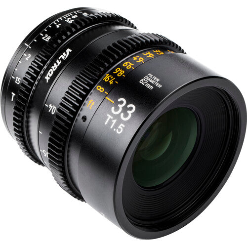Viltrox 33mm T1.5 Manual Focus APS-C Cine Lens for Micro Four Thirds Mirrorless Camera
