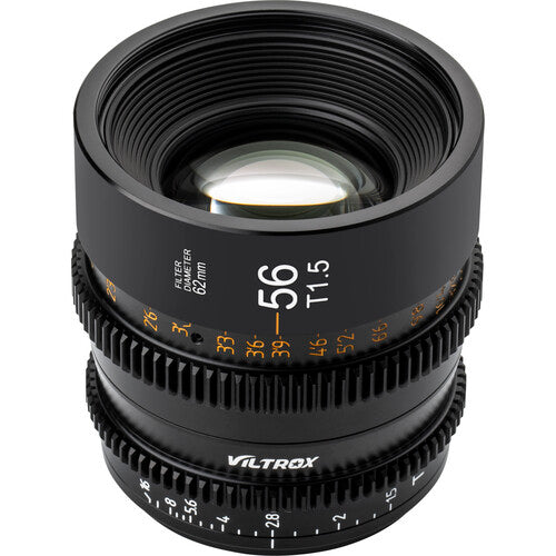 Viltrox 56mm T1.5 Manual Focus APS-C Cine Lens for Micro Four Thirds Mirrorless Camera