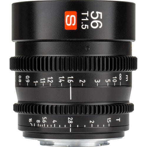 Viltrox 56mm T1.5 Manual Focus APS-C Cine Lens for Micro Four Thirds Mirrorless Camera