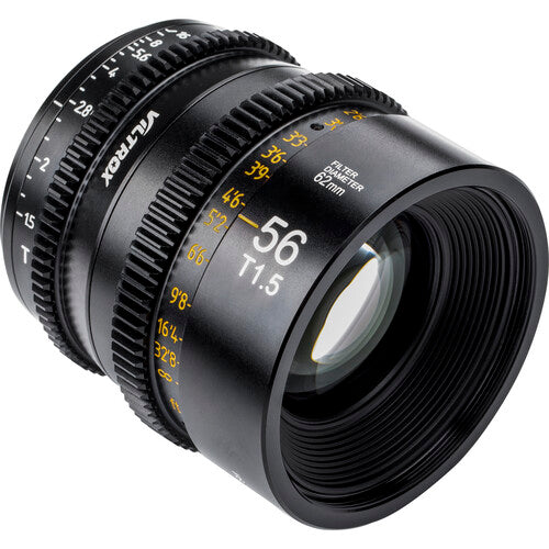 Viltrox 56mm T1.5 Manual Focus APS-C Cine Lens for Micro Four Thirds Mirrorless Camera