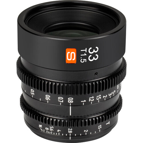 Viltrox 33mm T1.5 Manual Focus APS-C Cine Lens for Micro Four Thirds Mirrorless Camera