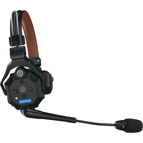 Hollyland Solidcom C1 Pro Full-Duplex (Single) True Wireless Intercom Remote Headset System with Push-to-Talk Function, Two-Mic Environmental Noise Cancellation for Professiol Filmmaking