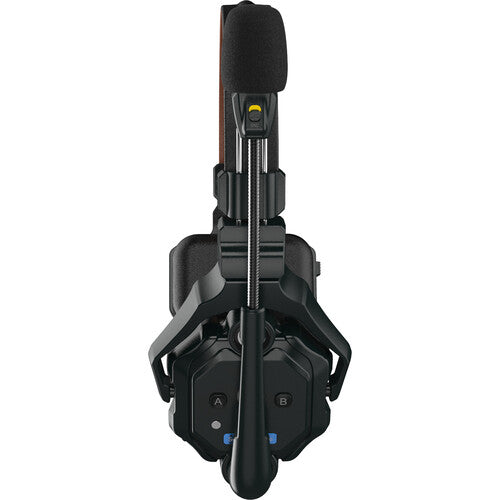Hollyland Solidcom C1 Pro Full-Duplex (Single) True Wireless Intercom Remote Headset System with Push-to-Talk Function, Two-Mic Environmental Noise Cancellation for Professiol Filmmaking