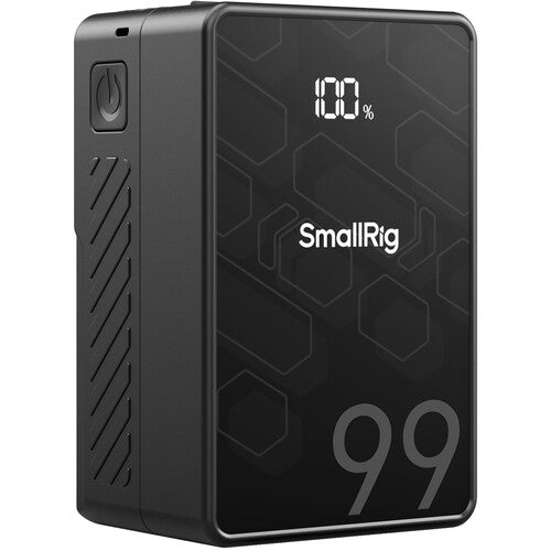 SmallRig VB99 Series Mini V Mount Battery (99Wh) with Safe & Fast Bi-Directional Charging & Multiple Interfaces for Cameras, Camcorders, Drones, Gimbals, Phones, Tablets, Laptops, Video Lights & Field Monitors | 3580 4929 4930 4292 4608