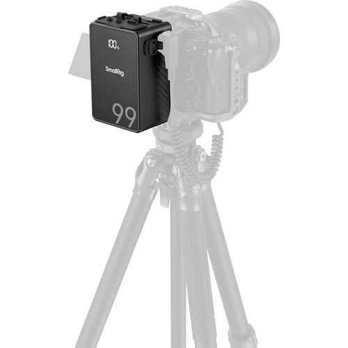 SmallRig VB99 Series Mini V Mount Battery (99Wh) with Safe & Fast Bi-Directional Charging & Multiple Interfaces for Cameras, Camcorders, Drones, Gimbals, Phones, Tablets, Laptops, Video Lights & Field Monitors | 3580 4929 4930 4292 4608