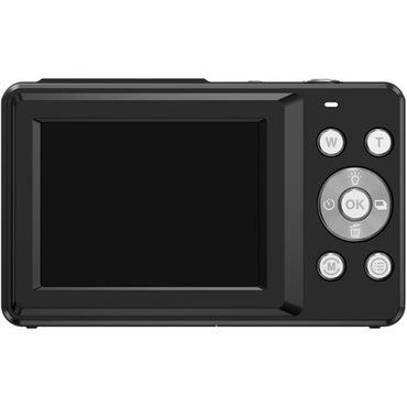 SONGDIAN DL403L 44MP Digital Camera 1080p FHD with AF Autofocus 8x Digital Zoom, 2.4" LCD Screen, Built-in Flash, 600mAh Lithium-Ion Battery and MicroSD Storage Slot for Point and Shoot Photography | Black, White, Green, Pink