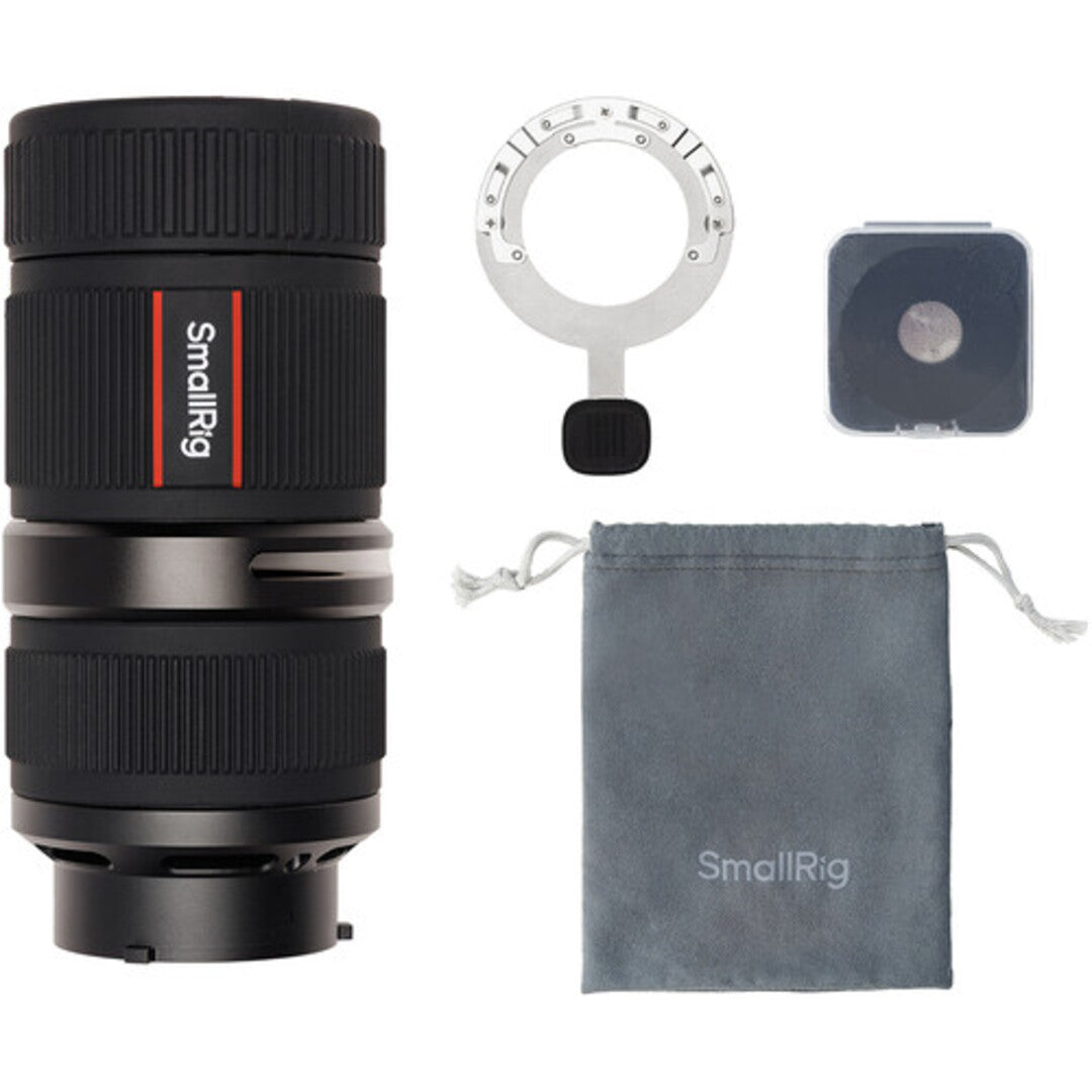 SmallRig SP-mini Spotlight for RC60 / RC100 Series with 5x Brighter Light, 10pcs Gobo Set, RC mini Mount, 160° Rotation for Portrait Photography | 4939