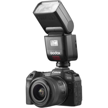 Godox V480 C/N/S/F/O TTL Li-ion Speedlite On-Camera Flash for Sony / Nikon / Fujifilm / Olympus & Panasonic Camera with Wireless 2.4GHz X Control, Full-Power Flashes, Hot Shoe-Mounted, Touchscreen Design for Professional Studio Photography