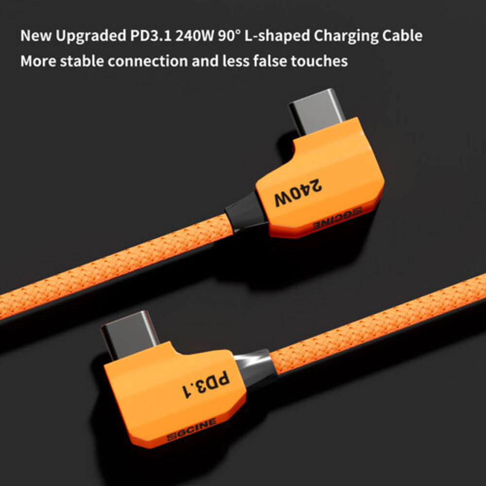 ZGCINE ZG-H110 99Wh / ZG-H50 47Wh 14.8V Battery Grip Handle with USB-C PD Fast Charging, USB-C PD Input/Output, OLED Display, D-Tap & Multiple Outputs, 1/4"-20 Holes for Mounting, Portable Power for GoPro, Phones, Video Lights & Cameras