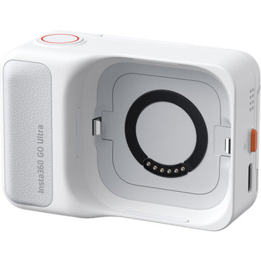 Insta360 GO Ultra 4K 60fps Hands Free Action Camera Kit (STANDARD BUNDLE) Max 10m IPX8 Waterproof, 200Min Max Runtime, Flow State Stabilization, 2.5" Flip Touchscreen, 2.7K Video, Studio Grade Audio Modes for Vlog Vlogging | Midnight Black, Arctic White