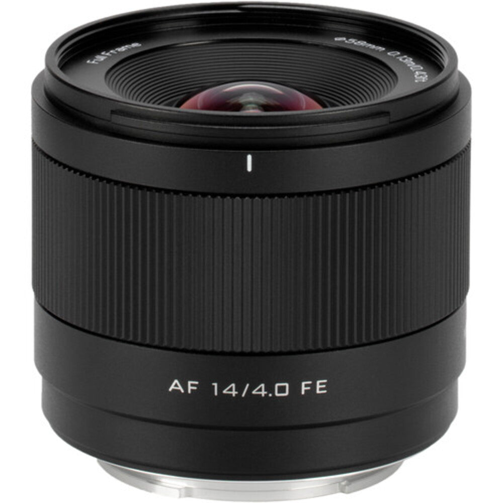 Viltrox AF 14mm F4.0 Air Series FE Full-Frame Prime Lens for Sony E-Mount APS-C Ultra-Wide View Angle with STM Autofocus Motor for ZV-E10, A6700, A6300, A6500, A6400, A6600, A6100, A3000, A5000, A6000, A3500, A5100 Mirrorless Cameras