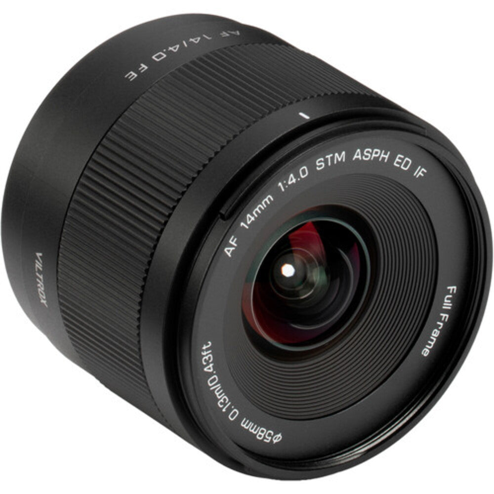 Viltrox AF 14mm F4.0 Air Series FE Full-Frame Prime Lens for Sony E-Mount APS-C Ultra-Wide View Angle with STM Autofocus Motor for ZV-E10, A6700, A6300, A6500, A6400, A6600, A6100, A3000, A5000, A6000, A3500, A5100 Mirrorless Cameras