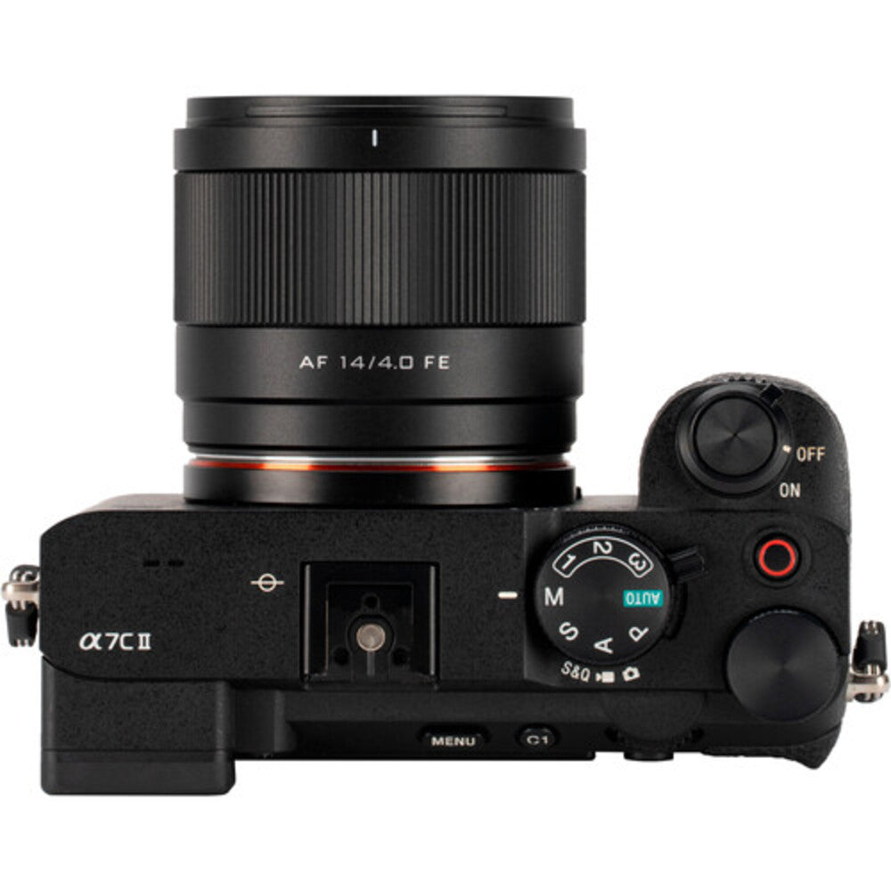 Viltrox AF 14mm F4.0 Air Series FE Full-Frame Prime Lens for Sony E-Mount APS-C Ultra-Wide View Angle with STM Autofocus Motor for ZV-E10, A6700, A6300, A6500, A6400, A6600, A6100, A3000, A5000, A6000, A3500, A5100 Mirrorless Cameras