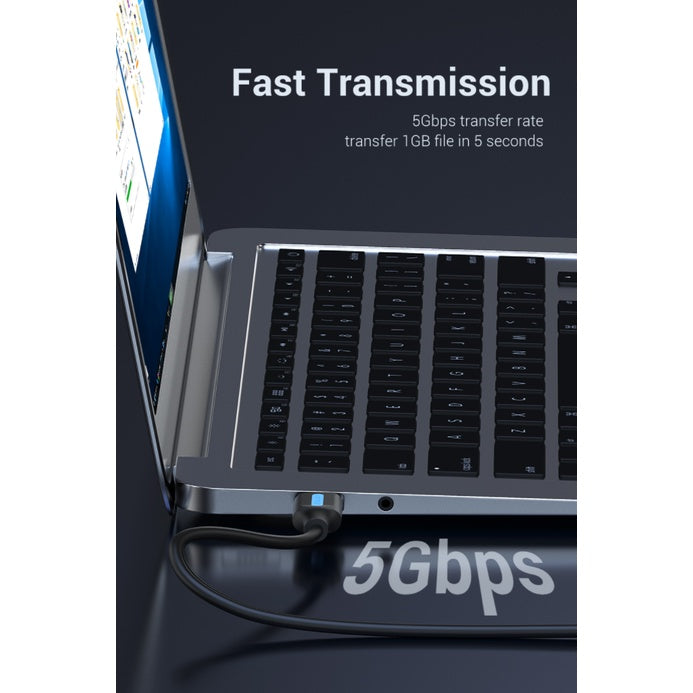 Vention USB 3.0 A Male to A Male Nickel Plated (CON) 5Gbps USB Cable for Hard Drive, Laptops, TV Box and Other Male to Male Devices (Available in Different Lengths)