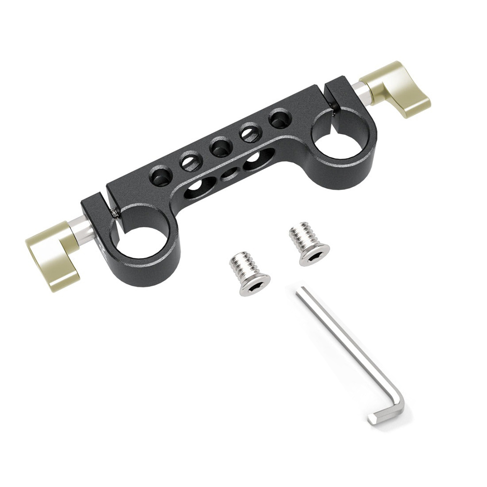 ZGCINE VR-Kit 1 / VR-Kit 3 with VR-01 15mm Railblock w/ 1/4"-20 Thread, VR-02 V-Lock QR Quick Release Battery Plate & Articulating Arm for DSLR Camera Rigs, V-Mount Battery Setup, LED Lights, Monitors, Video Production & Studio Accessories