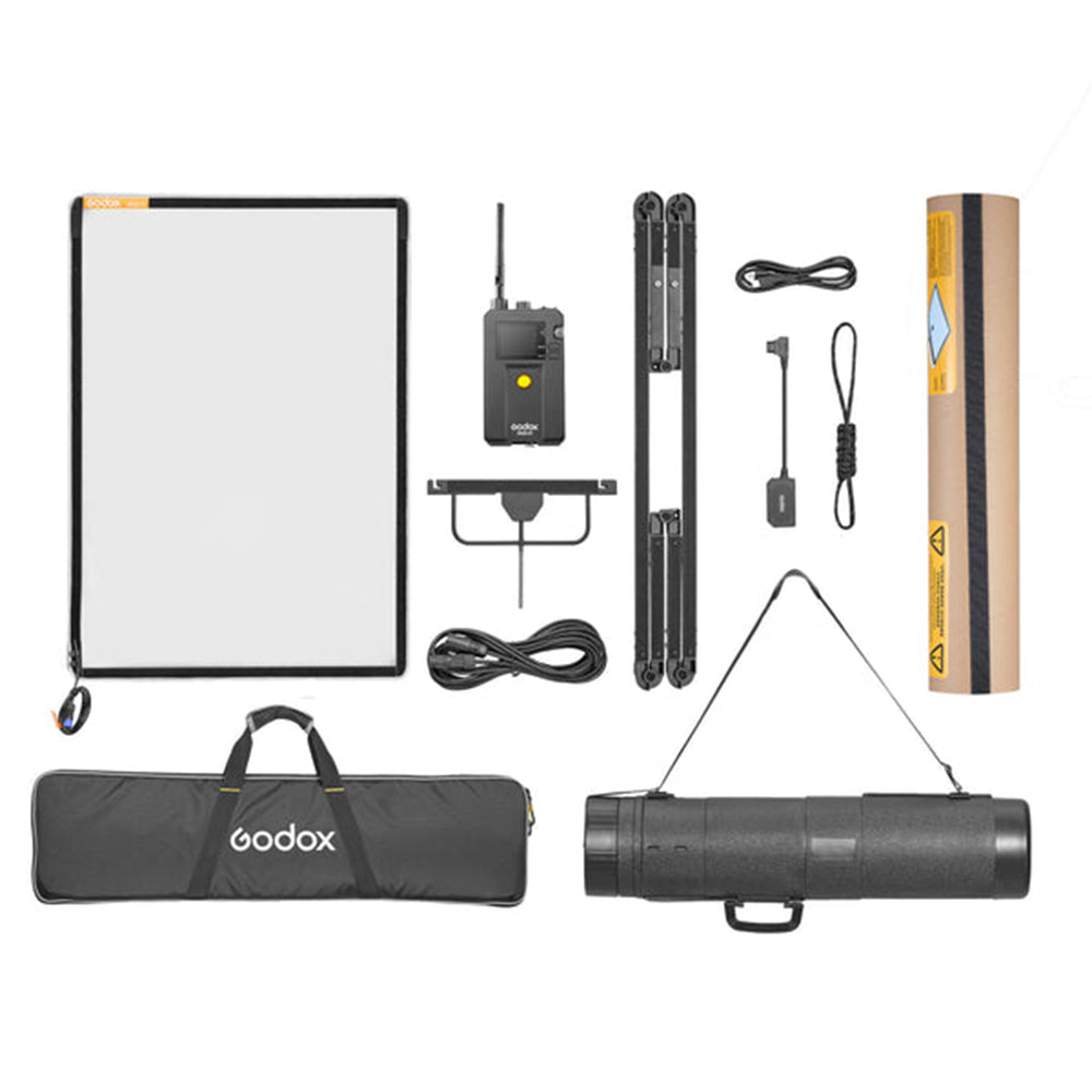 Godox AD21 / AD32 K2 Adjustable Light Diffusion Panel with Motorized Control, Dual Dimming Modes, Bluetooth App, DMX/RDM & Built-in CRMX, Controller Powered via USB-C / V-Mount Battery for Photography, Video & Studio Lighting