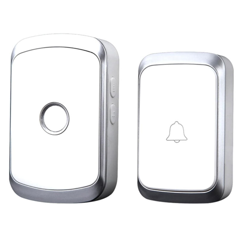 DAYTECH DB06-S Smart Wireless Doorbell Plug and Play AC 110V-240V Water-Resistant 300m Long Range Door Bell Buzzer with Adjustable Volume, 36 Chimes and Tunes for Home Office Indoor and Outdoor Installation (GOLD)