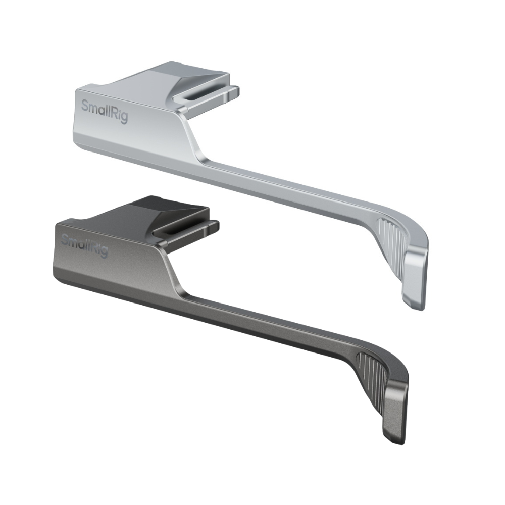 SmallRig Aluminum Camera Thumb Grip for FUJIFILM X half Accessory Attachment Camera Accessories | Silver, Charcoal Silver | 5333 | 5221