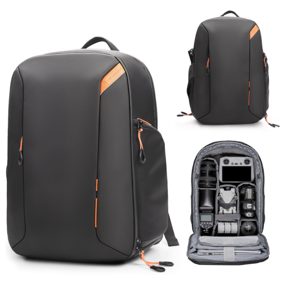 K&F Concept Multifunctional Large DSLR Camera Backpack for Travel Outdoor Photography