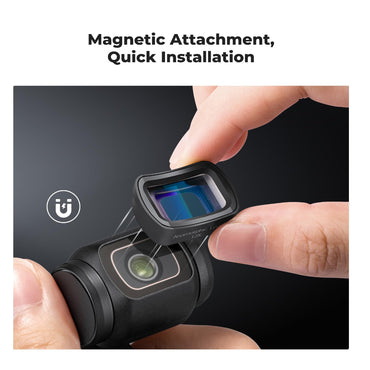 K&F Concept 1.2x Wide DJI Osmo Pocket 3 Amorphic Cinematic Magnetic Lens Filter with Waterproof Anti-Scratch Coating, Blue Streak Effect and AGC Optical Glass