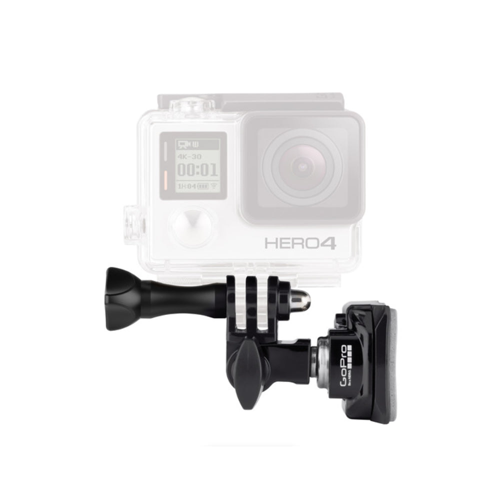 GoPro Front and Side Helmet Mount with Curved Adhesive Mounts, QR Quick Release Buckle and Vertical Buckle for HERO 12 / 11 / 11 Mini / 10 / 9 Action Camera | AHFSM-001