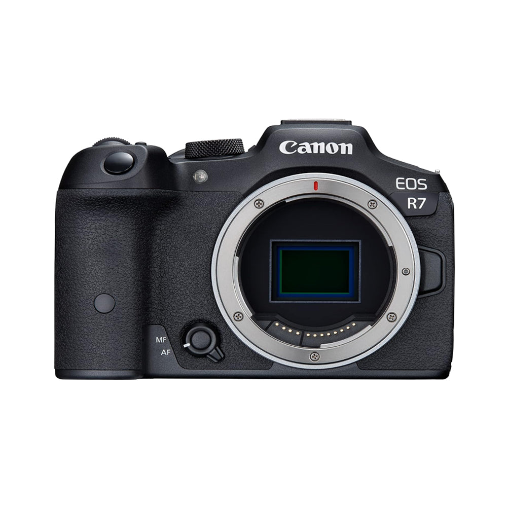 Canon EOS R7 Mirrorless Digital Camera with RF-S 18-150mm f/3.5-6.3 IS STM Lens, 32.5MP APS-C CMOS Sensor DIGIC X Processor, 4K UHD Video, Wi-Fi & Bluetooth, Touch Screen LCD Display, Dual SD Card Slots, In-Body & Optical Image Stabilizer