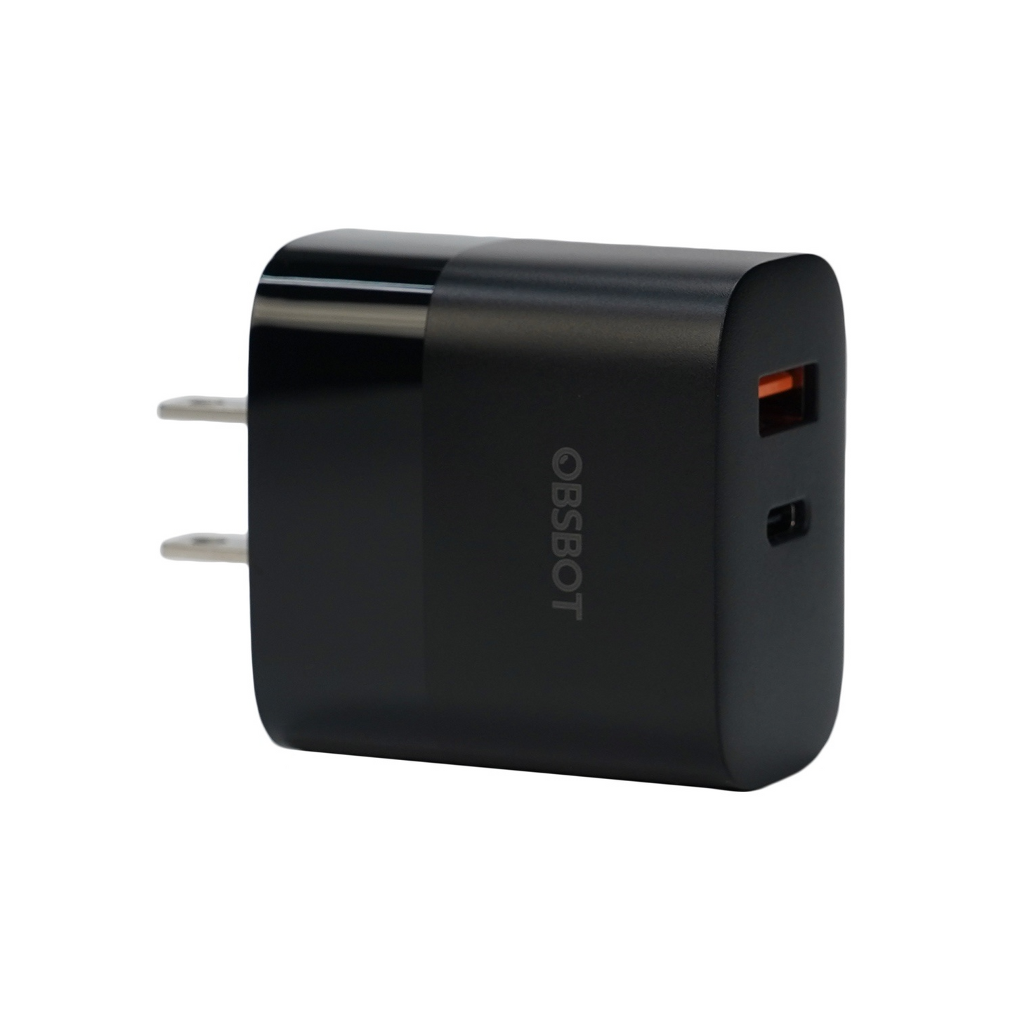 OBSBOT 45W 2 Port GaN 3.0 USB Type-A / Type-C PD High-Speed Charger for Tail 2 Streaming Web Camera