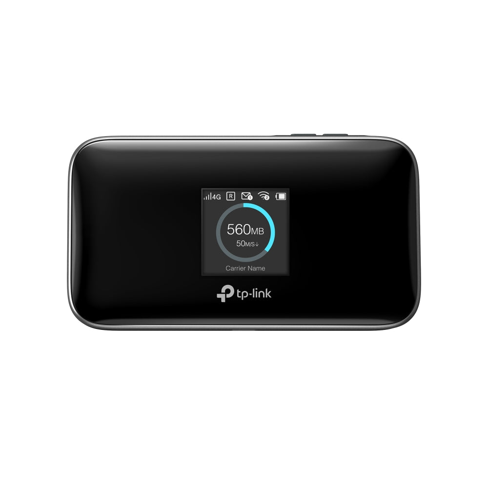 TP-Link M7450 V3 300Mbps 4G LTE Advanced AC1200 Dual Band Mobile Wi-Fi 300Mbps at 2.4GHz, 4G+ CAT 6, Up to 32 Devices Hotspot, 3280mAh, 2TB microSD Card Slot, 1.44" TFT Display, tpMiFi App for iOS Android